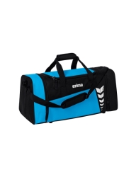 Erima Six Wings Sporttas L curacao-zwart